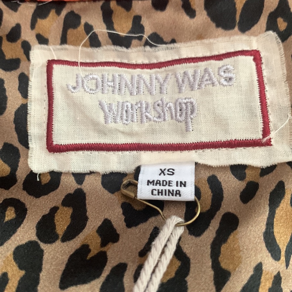 Johnny Was Patchwork Shirt - Velvet/Silk - Picture 8 of 11